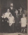 Family c1914 Wilfred, Sarah, Lena, Frederick, Bessie, Eva, Edith